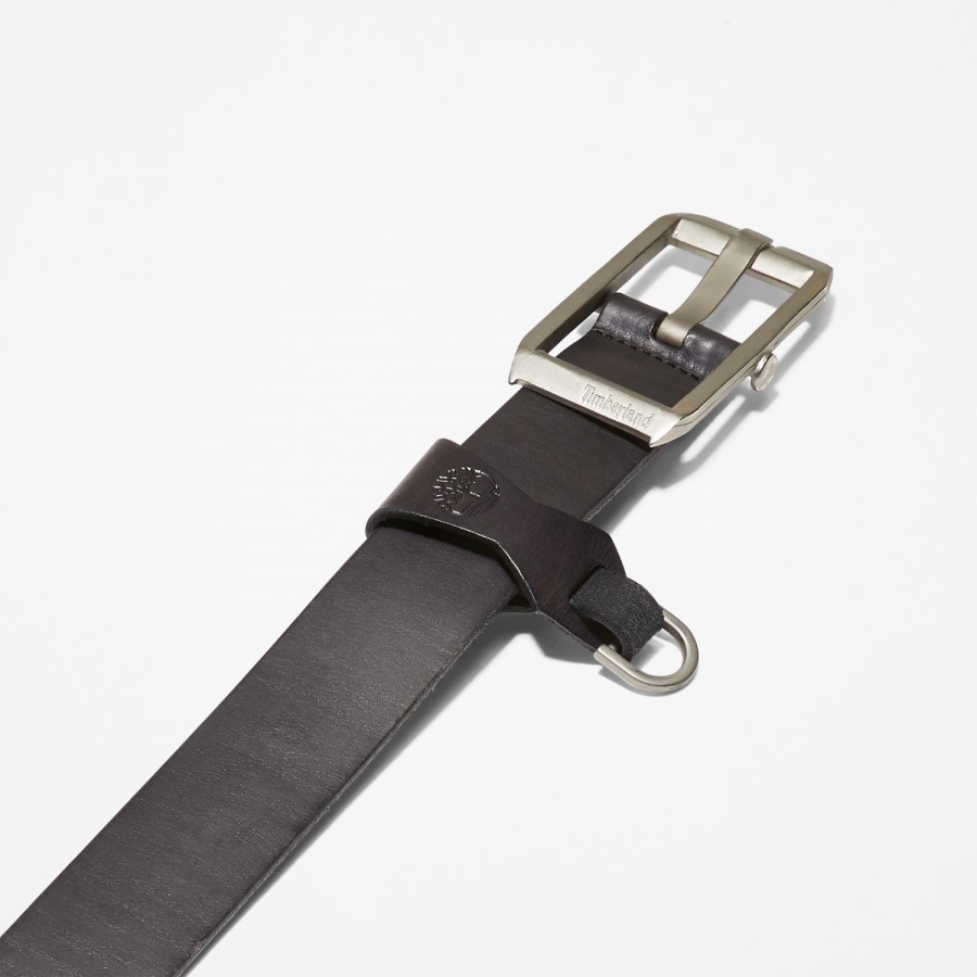 Men's 38Mm Belt With Key Fob Loop Timberland Ireland Black