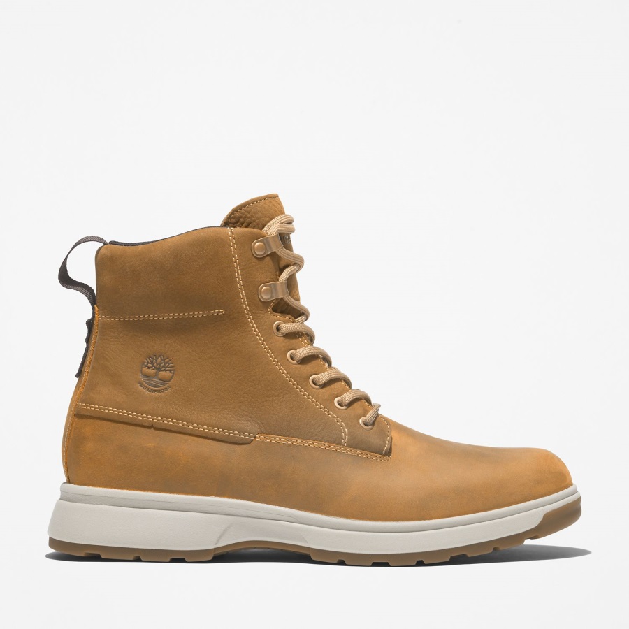 Men's Atwells Ave Waterproof Boots Wheat Full-Grain Timberland Ireland