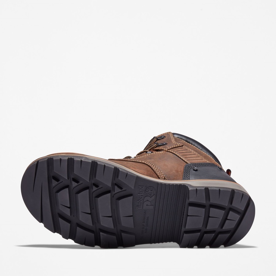 Men's Ballast 6 Composite Toe Work Boot Timberland Ireland Mocha Full-Grain