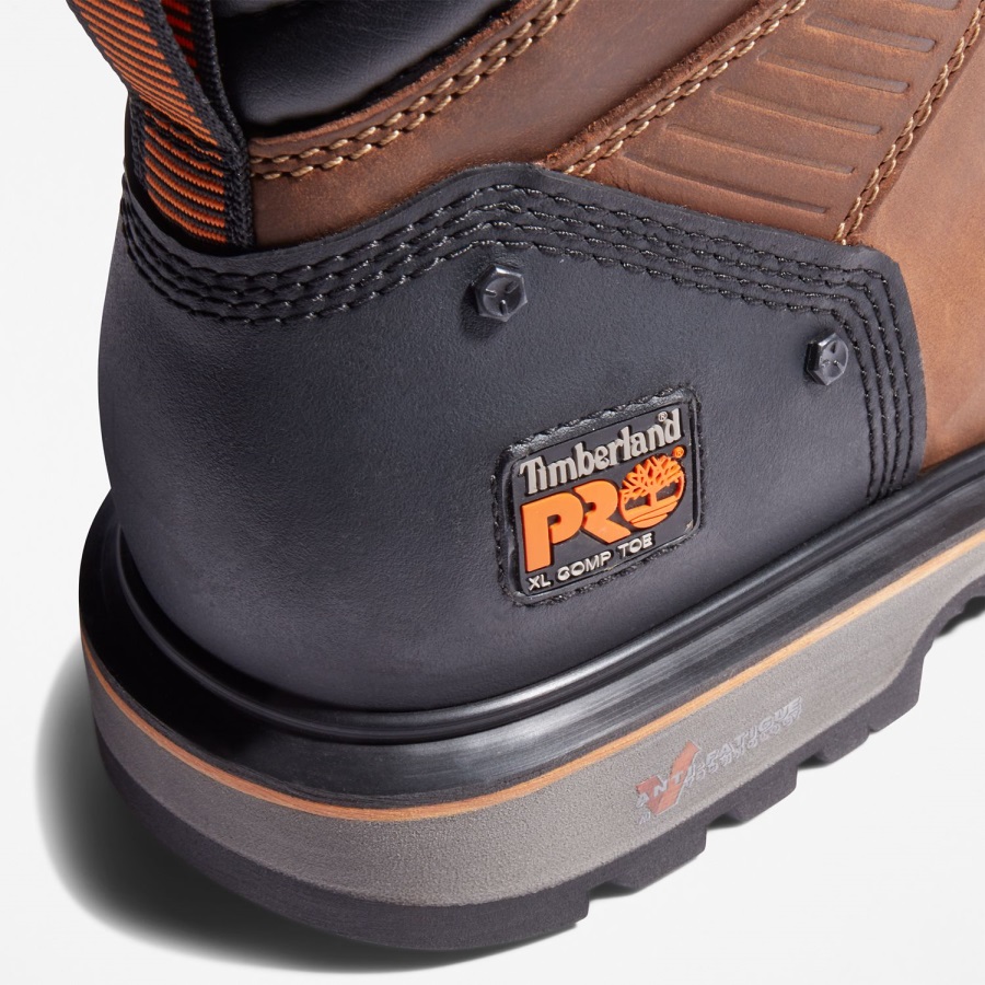 Men's Ballast 6 Composite Toe Work Boot Timberland Ireland Mocha Full-Grain