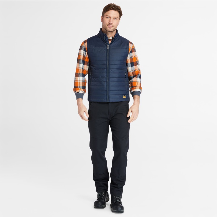 Men's Big & Tall Mt Washington Insulated Vest Total Eclipse Timberland Ireland