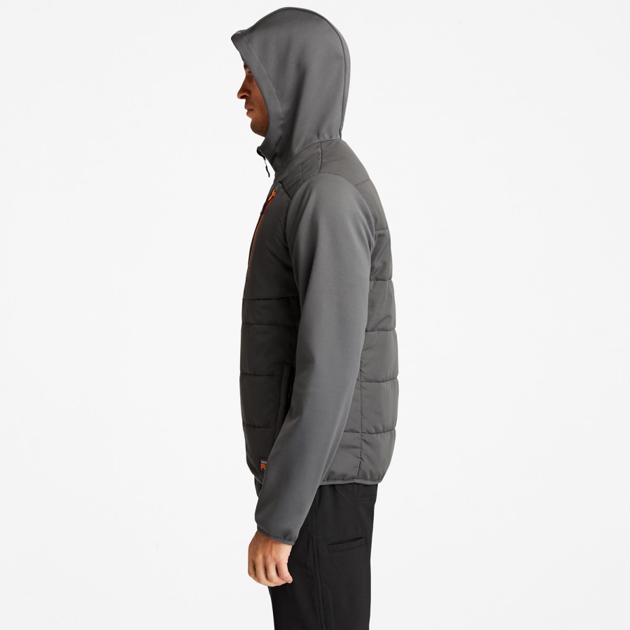 Men's Big & Tall Pro Deadbolt Hybrid Midlayer Jacket Asphalt Timberland Ireland