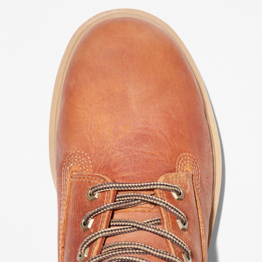 Men's Direct Attach 6 Waterproof Work Boot Timberland Ireland Marigold Full-Grain Leather