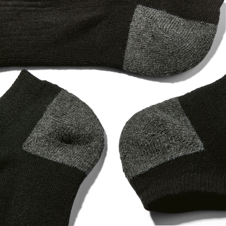Men's Essential No-Show Socks (3-Pack) Timberland Ireland Black