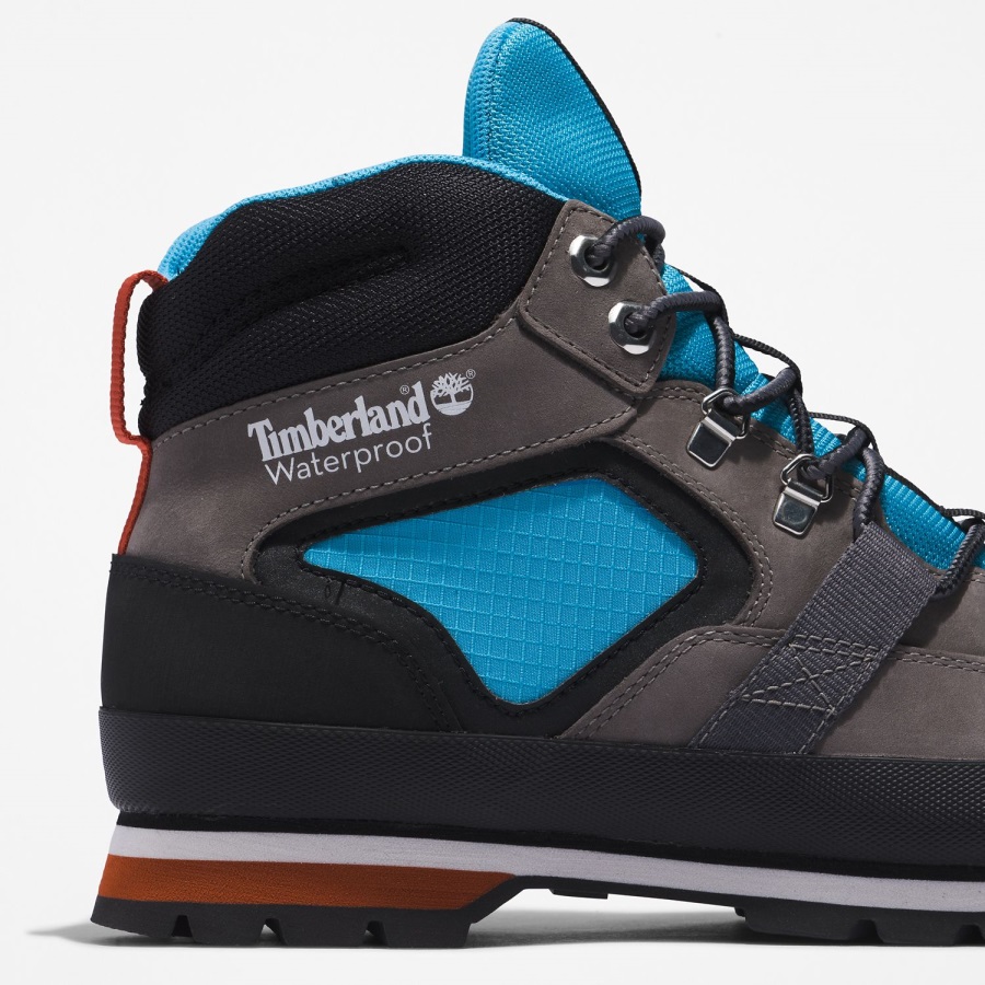 Men's Euro Hiker Waterproof Hiking Boots Medium Grey Nubuck Timberland Ireland