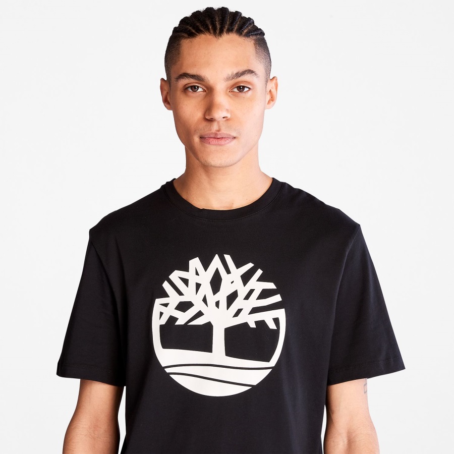 Men's Kennebec River Tree-Logo Tee Timberland Ireland Black