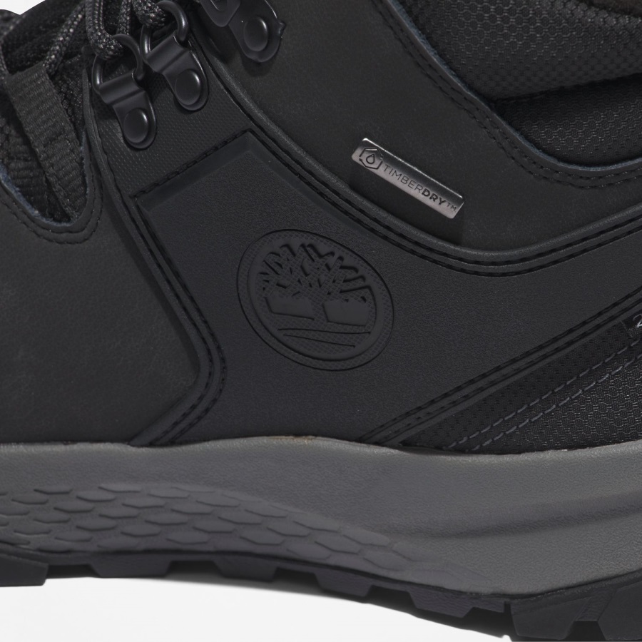 Men's Lincoln Peak Timberland Ireland Waterproof Hiking Boots Black