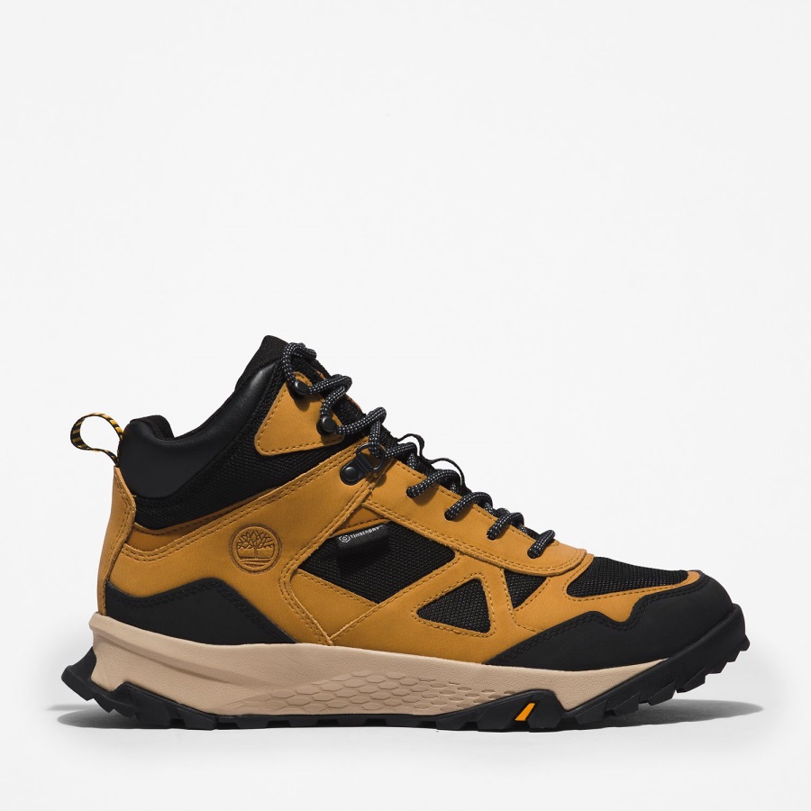 Men's Lincoln Peak Timberland Ireland Waterproof Hiking Boots Wheat Leather