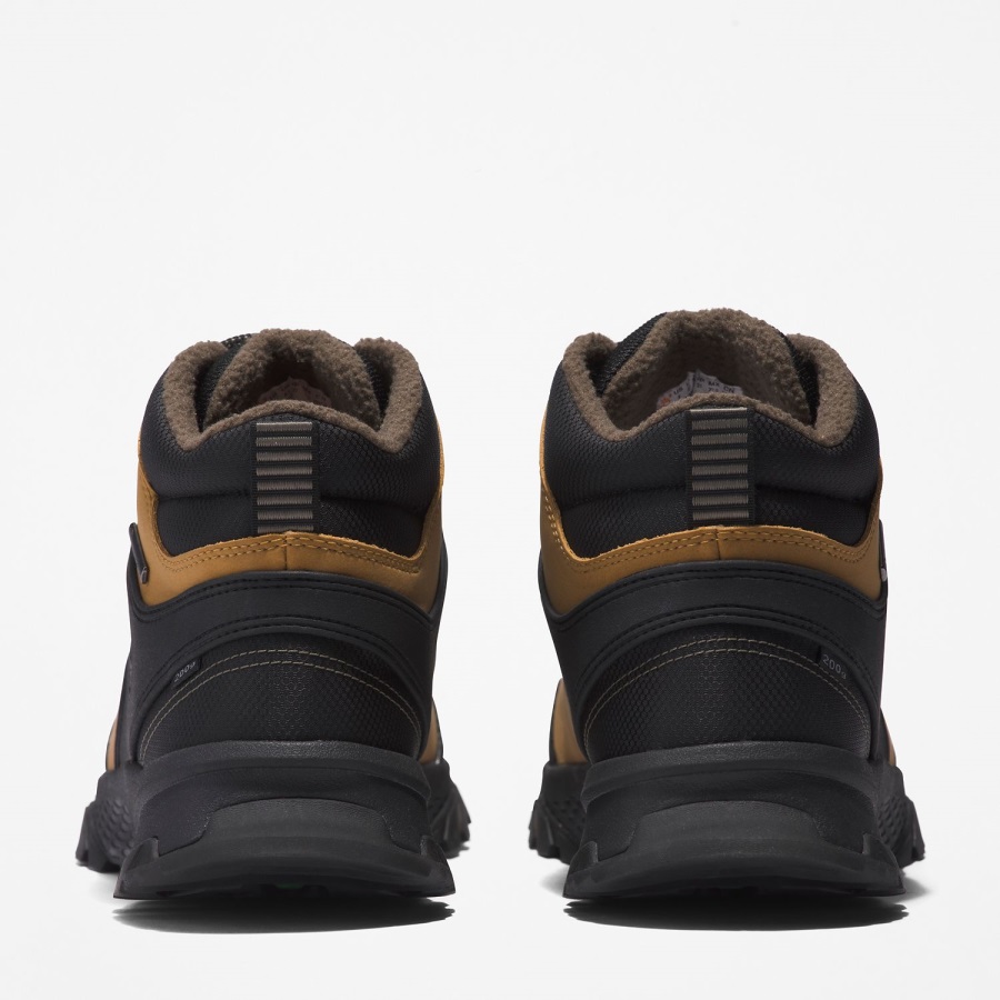 Men's Lincoln Peak Waterproof Hiking Boots Timberland Ireland Wheat Leather