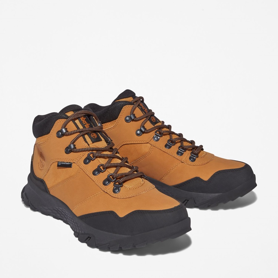 Men's Lincoln Peak Waterproof Hiking Boots Timberland Ireland Wheat