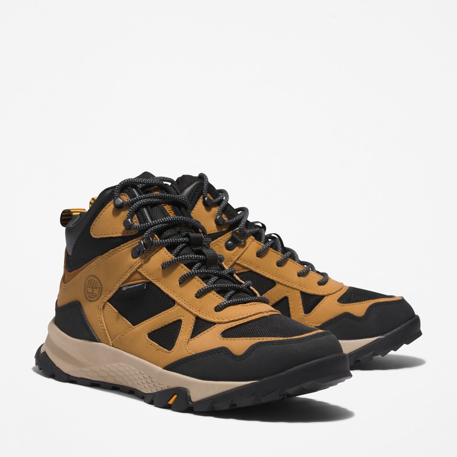 Men's Lincoln Peak Waterproof Hiking Boots Wheat Leather Timberland Ireland