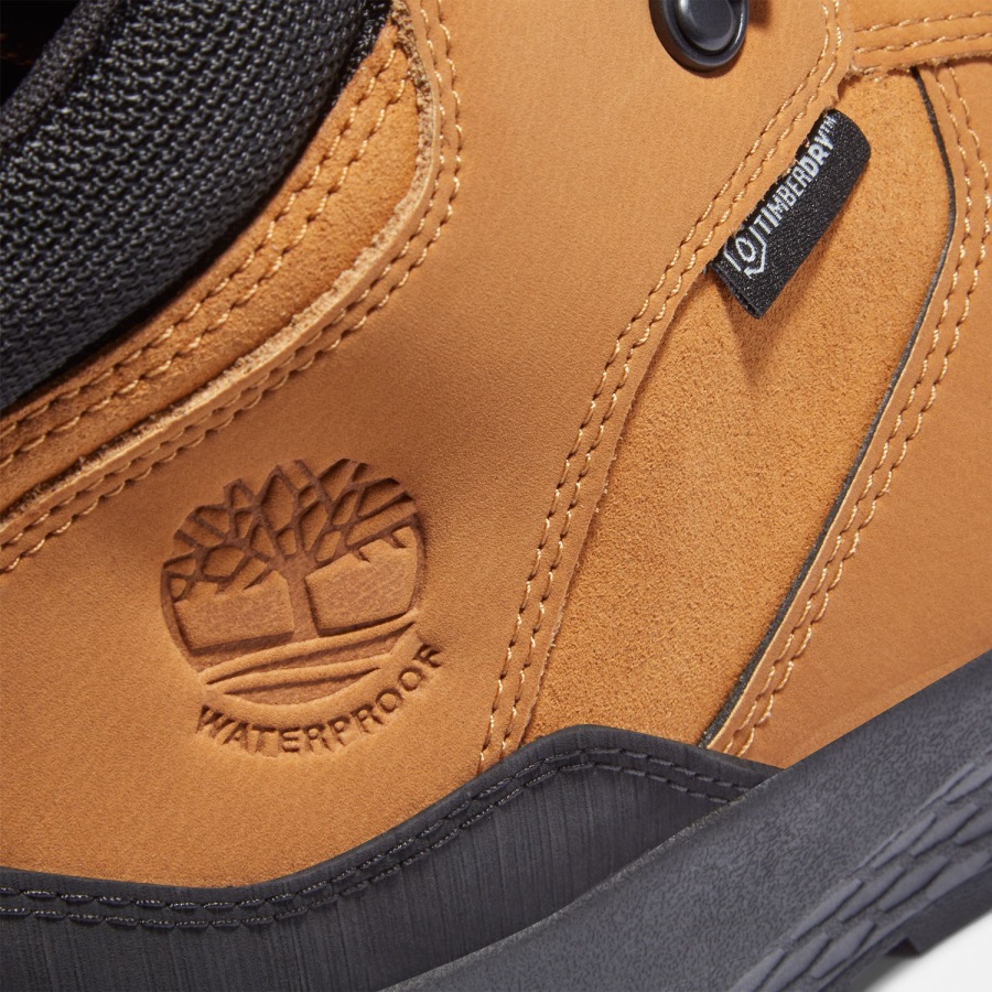 Men's Lincoln Peak Waterproof Hiking Boots Wheat Timberland Ireland