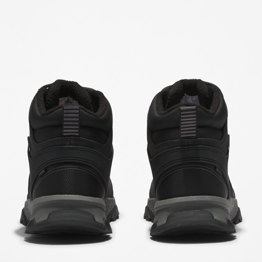 Men's Lincoln Peak Waterproof Hiking Timberland Ireland Boots Black Leather