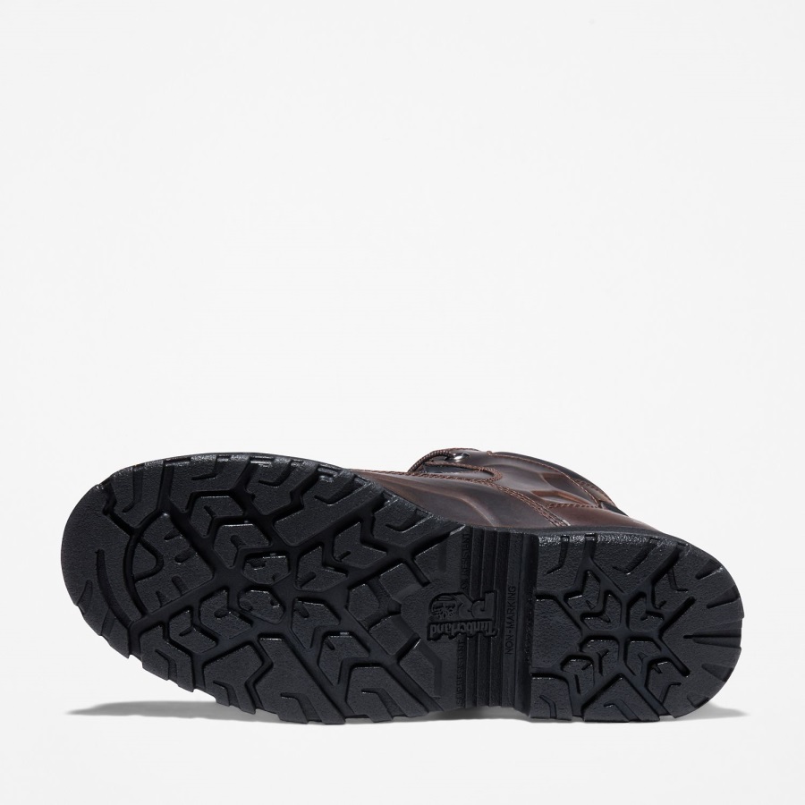 Men's Magnus 6 Steel Toe Work Boot Brown Oiled Nubuck Timberland Ireland