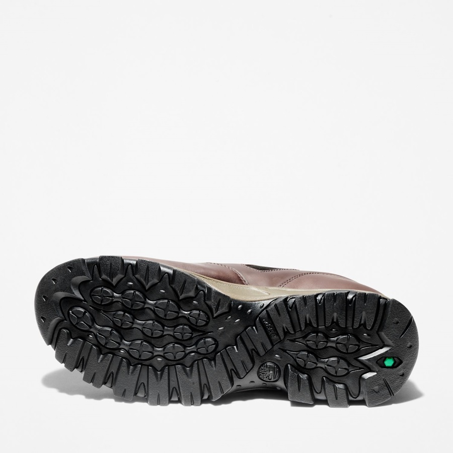 Men's Mt Maddsen Slip-On Hiking Boots Timberland Ireland Dark Brown Full-Grain