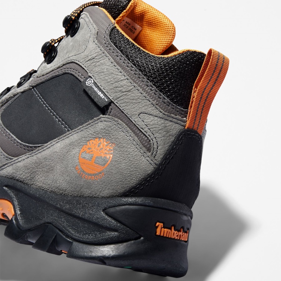 Men's Mt Maddsen Waterproof Hiking Boots Timberland Ireland Grey Nubuck