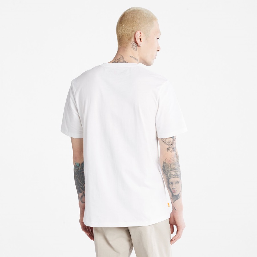 Men's Outdoor Heritage Camo-Logo T-Shirt Timberland Ireland White