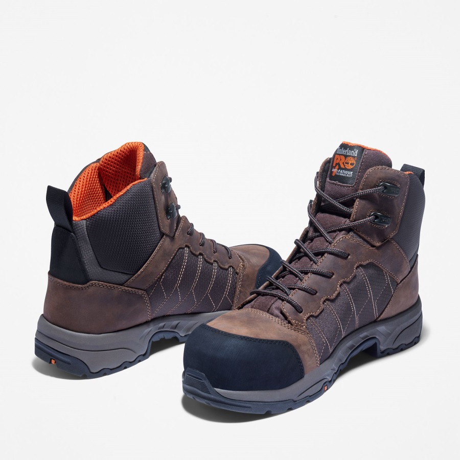 Men's Payload 6 Composite Toe Work Boot Brown Full-Grain Leather Timberland Ireland