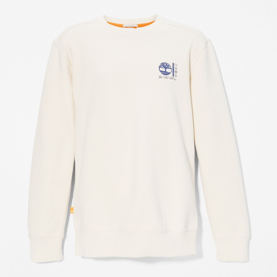 Men's Photographic Crewneck Sweatshirt Undyed Timberland Ireland