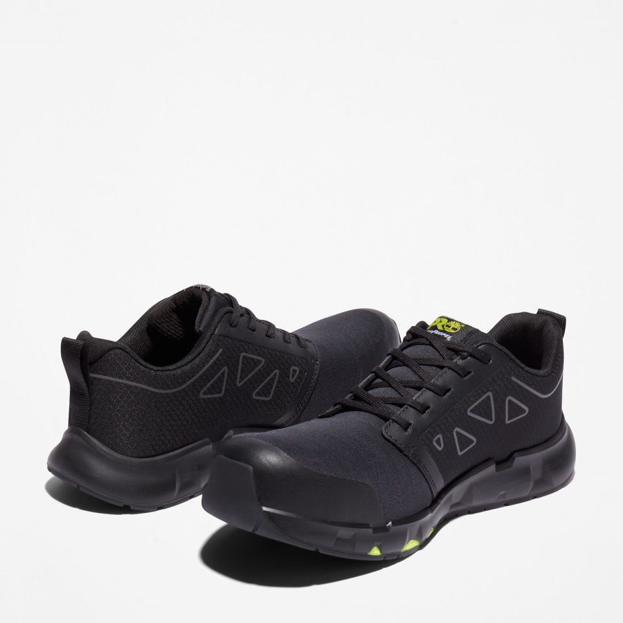 Men's Powertrain Sprint Alloy Toe Work Sneaker Timberland Ireland Black