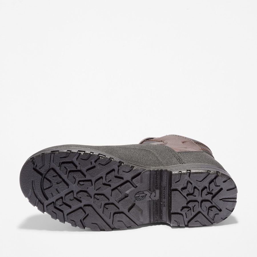 Men's Powerwelt 6 Steel Toe Waterproof Work Boot Timberland Ireland Brown Oiled Full-Grain