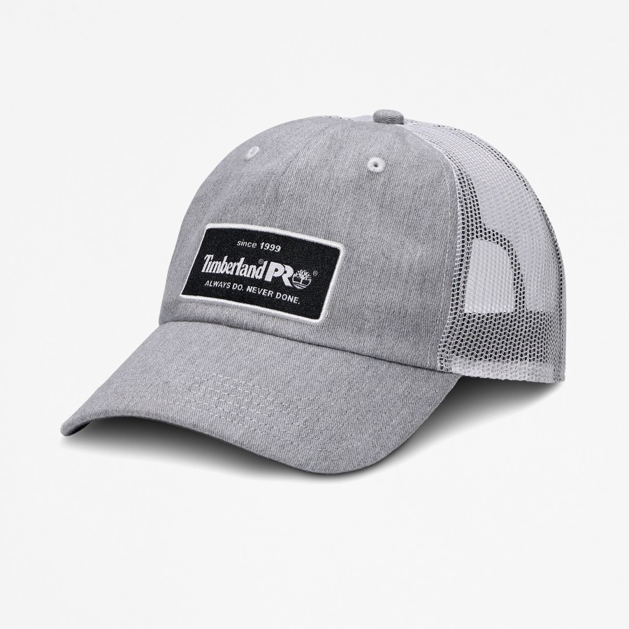 Men's Pro ADND Low-Profile Trucker Hat Timberland Ireland Charcoal Heather