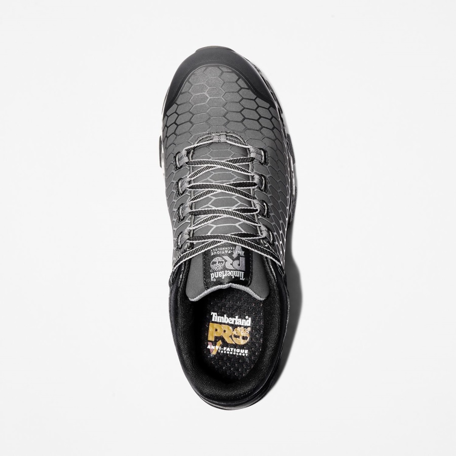 Men's Pro Powertrain Sport Alloy Toe Work Sneaker Black Ripstop Nylon Timberland Ireland