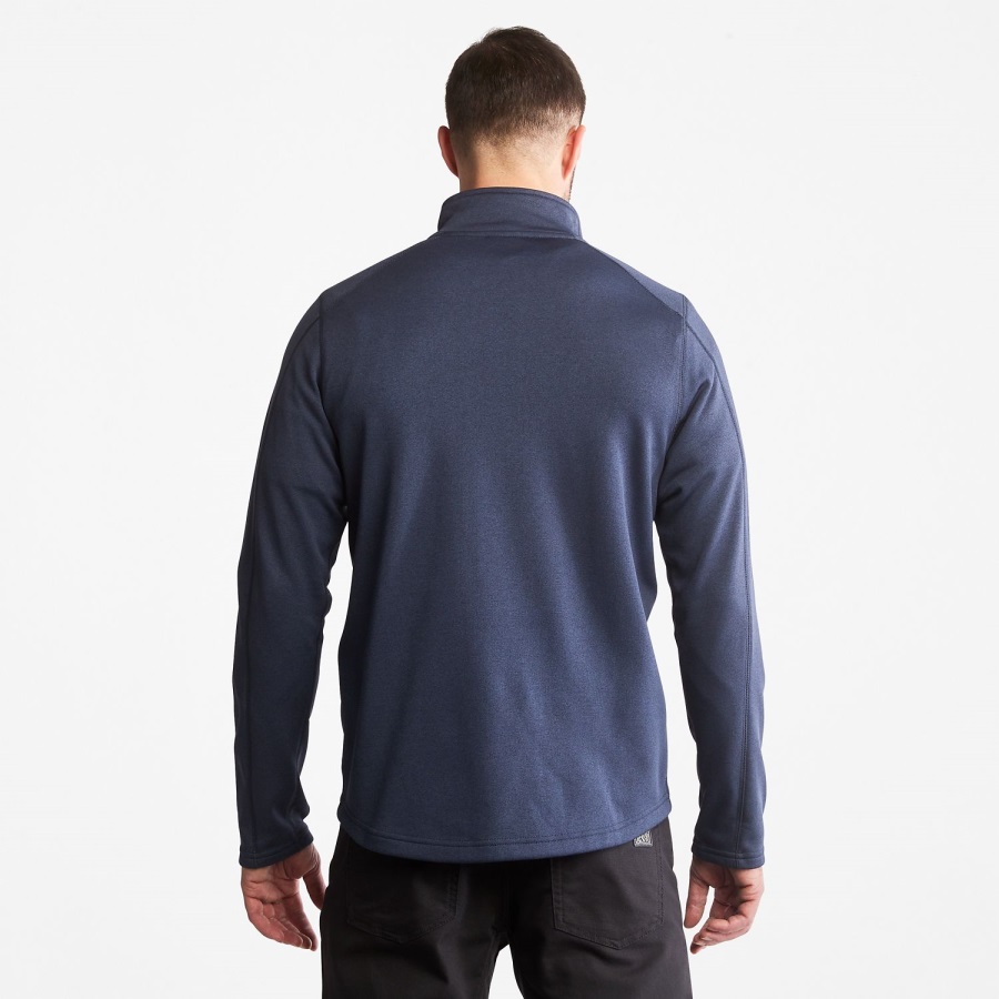 Men's Pro Understory Quarter-Zip Fleece Shirt Timberland Ireland Navy Heather