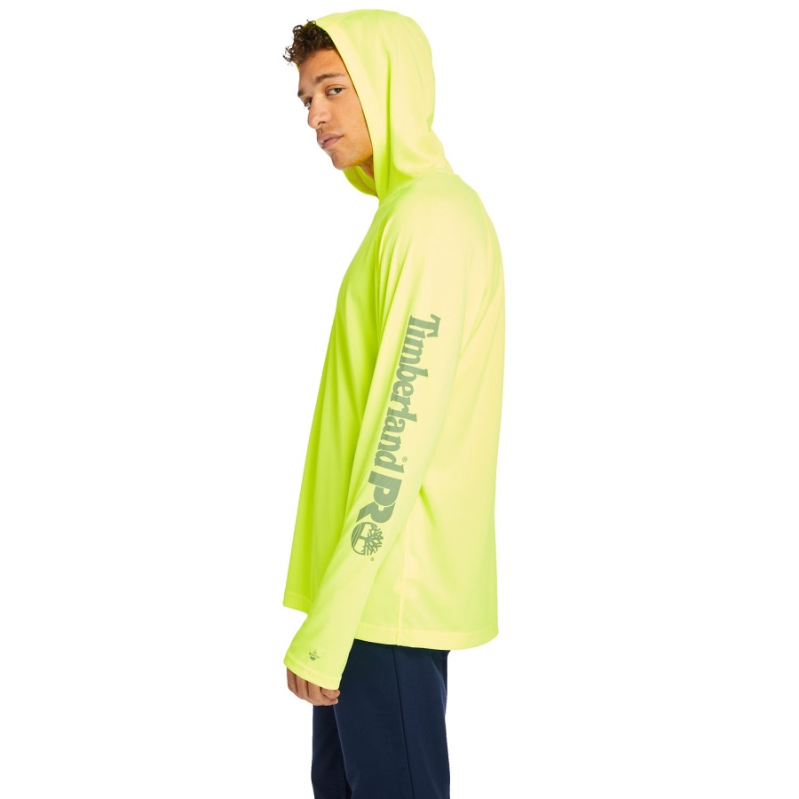Men's Pro Wicking Good Hoodie PRO Yellow Timberland Ireland