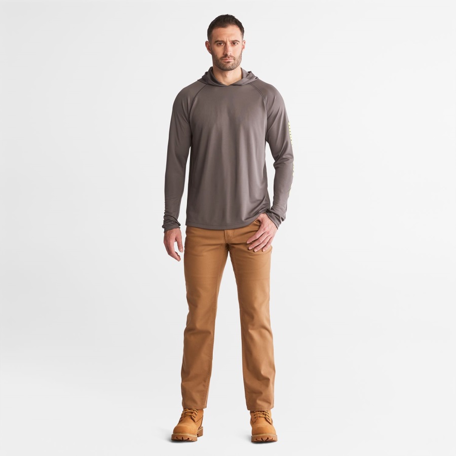 Men's Pro Wicking Good Hoodie Timberland Ireland Pewter