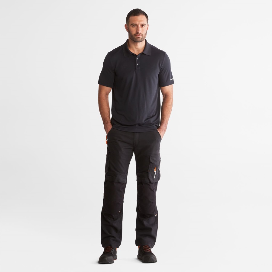 Men's Pro Wicking Good Polo Shirt Timberland Ireland Dark Navy