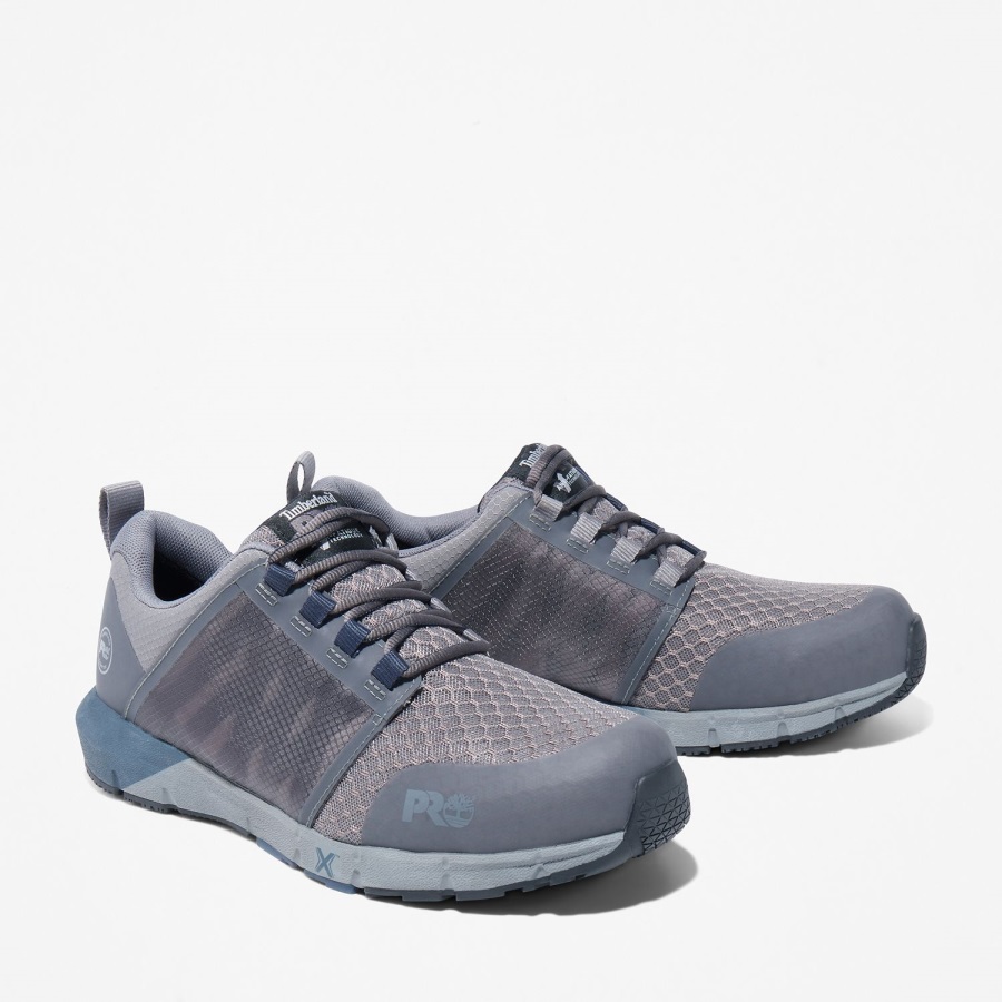Men's Radius Composite Toe Work Sneaker Charcoal/Navy Timberland Ireland