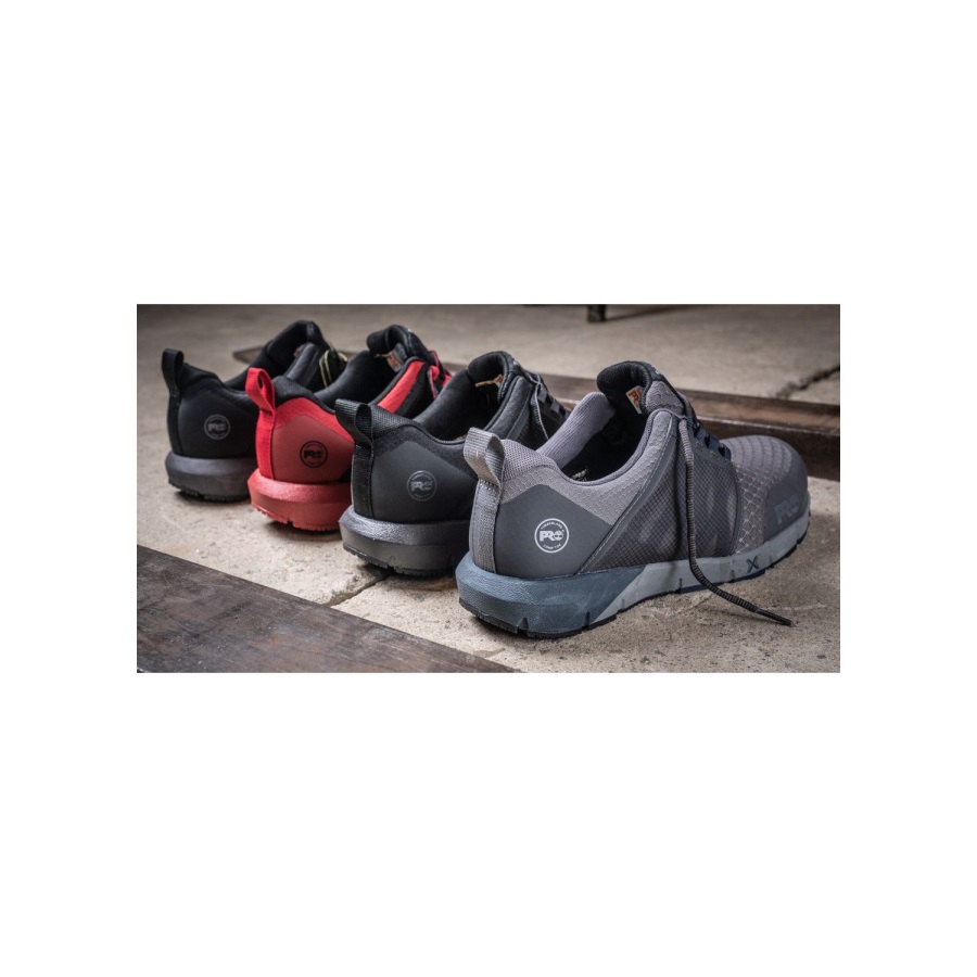 Men's Radius Composite Toe Work Sneaker Charcoal/Navy Timberland Ireland