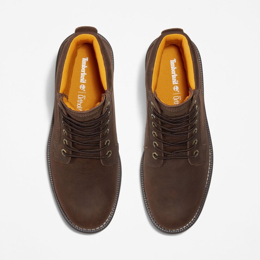 Men's Redwood Falls Waterproof Boots Dark Brown Full-Grain Timberland Ireland