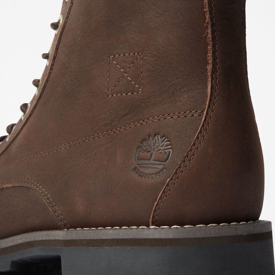 Men's Redwood Falls Waterproof Boots Dark Brown Full-Grain Timberland Ireland