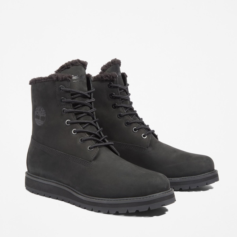 Men's Richmond Ridge 6-Inch Waterproof Boots Timberland Ireland Black Nubuck