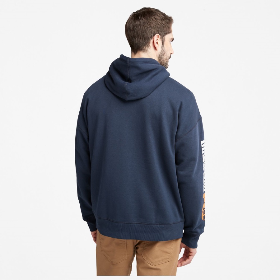 Men's Sam Adams X Pro Beerproof Hoodie Navy Timberland Ireland