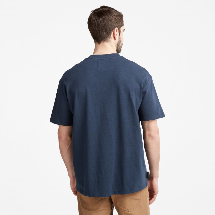 Men's Sam Adams X Pro Beerproof T-Shirt Timberland Ireland Navy