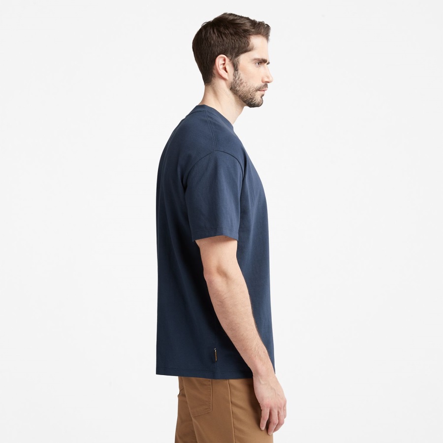 Men's Sam Adams X Pro Beerproof T-Shirt Timberland Ireland Navy