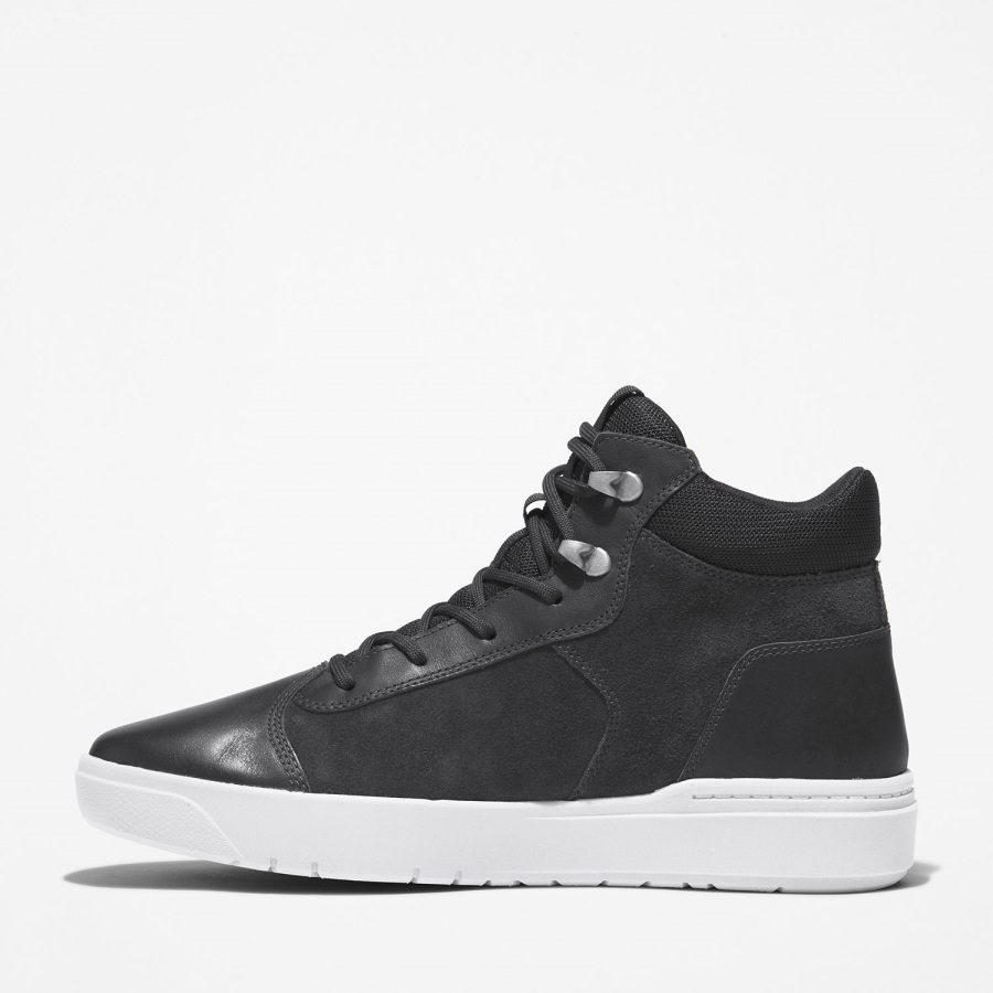 Men's Seneca Bay Sneaker Boots Timberland Ireland Black Full-Grain