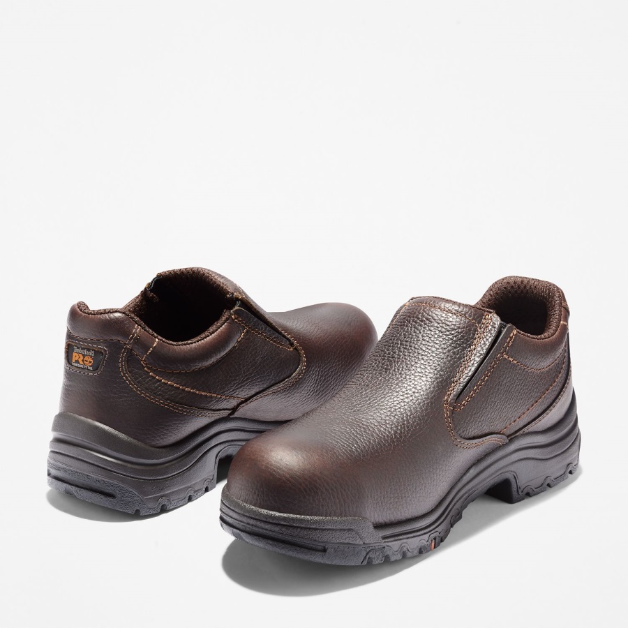 Men's Titan Casual Alloy Toe Work Shoe Timberland Ireland Camel Brown Oiled