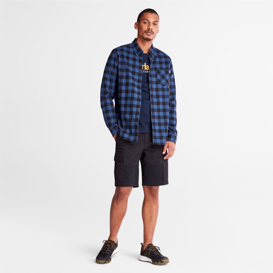 Men's Wind Water Earth And Sky Long-Sleeve T-Shirt Dark Navy Timberland Ireland