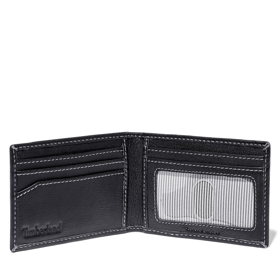 Milled Leather Money Clip Timberland Ireland Black