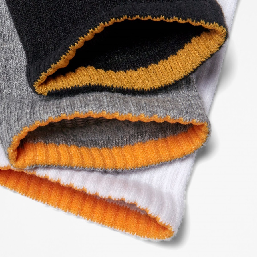 Multi Timberland Ireland Men's 3-Pack Newmarket Village Logo Crew Socks