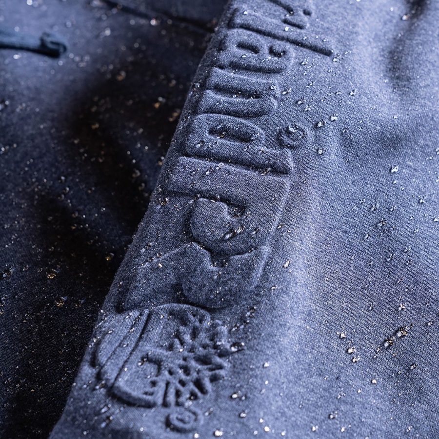 Navy Heather Timberland Ireland Men's Pro Hood Honcho Sport Embossed Logo Pullover Hoodie