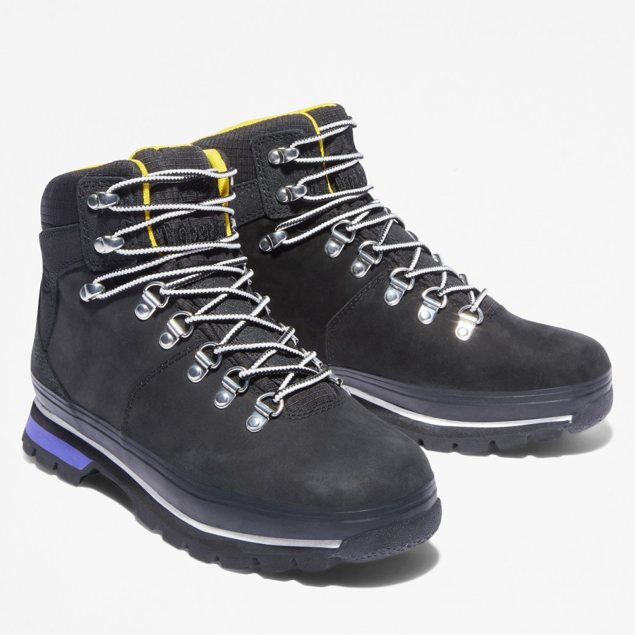Nubuck/Yellow Timberland Ireland Women's Euro Hiker Waterproof Hiking Boots
