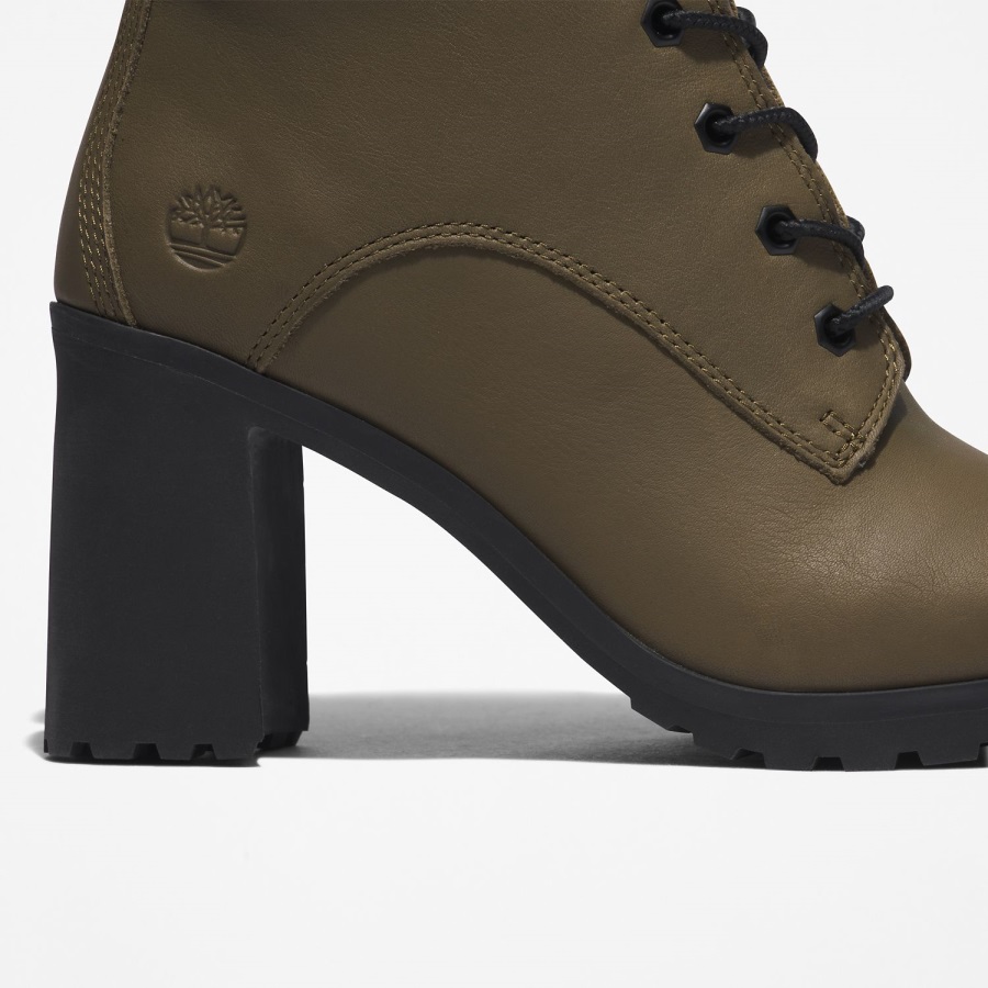 Olive Full-Grain Women's Allington Lace-Up 6-Inch Boots Timberland Ireland