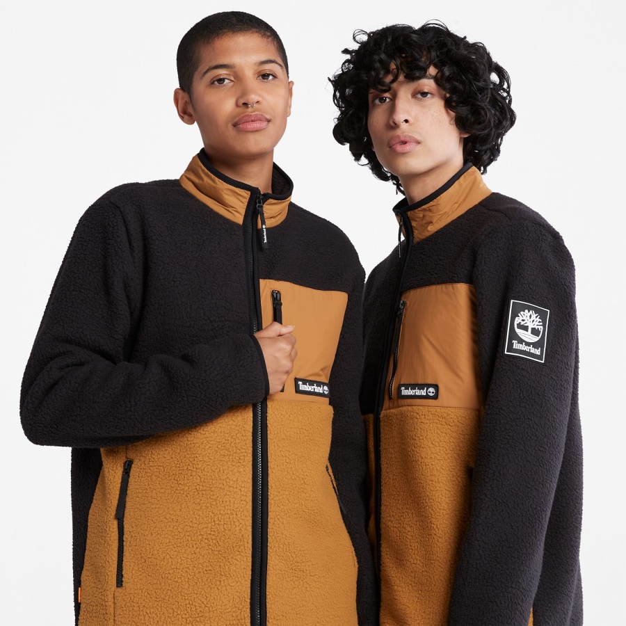 Outdoor Archive High-Pile Fleece Jacket Timberland Ireland Wheat/Black