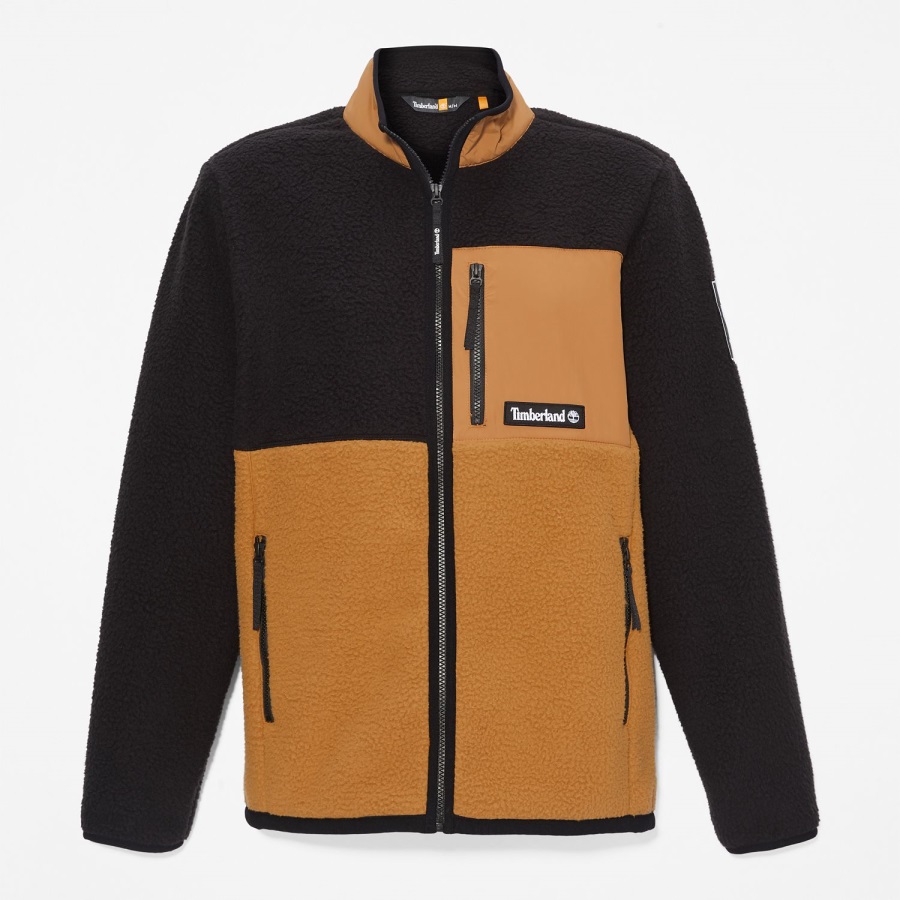 Outdoor Archive High-Pile Fleece Jacket Timberland Ireland Wheat/Black