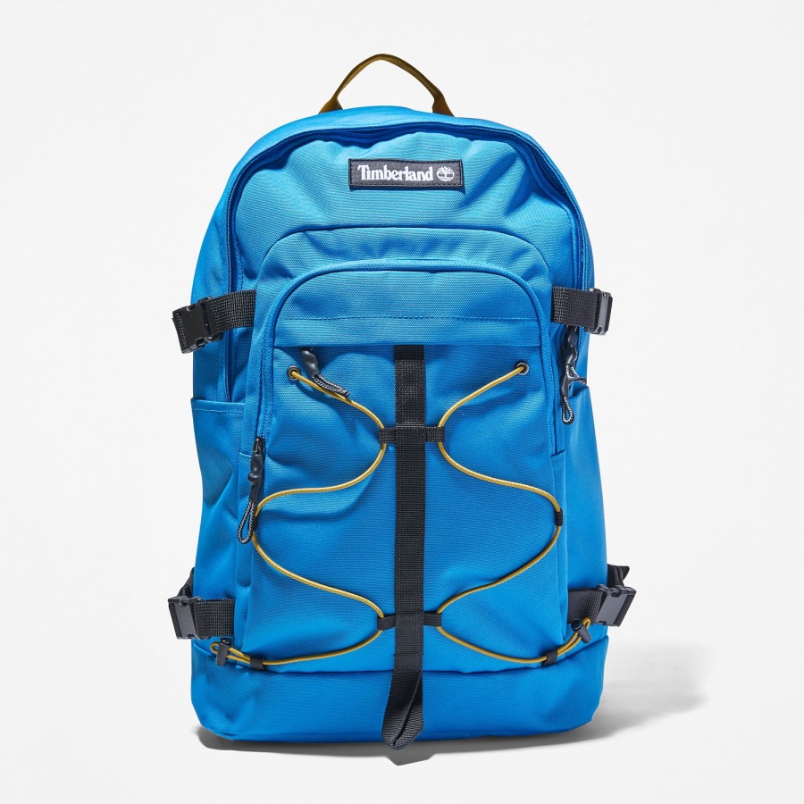 Outdoor Archive Water-Resistant Bungee Backpack Bright Blue Timberland Ireland